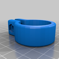 velolight_holder.png Free 3D file Bicycle red light holder・3D printing template to download