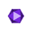 Sword_D20_Pommel.stl DnD Dice Sword D20 Pommel (solid)