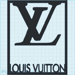 Free 3D file Louis Vuitton LOGO Christmas Tree・3D print model to