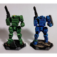 2-Part 6mm Supportless Mech - Johnny