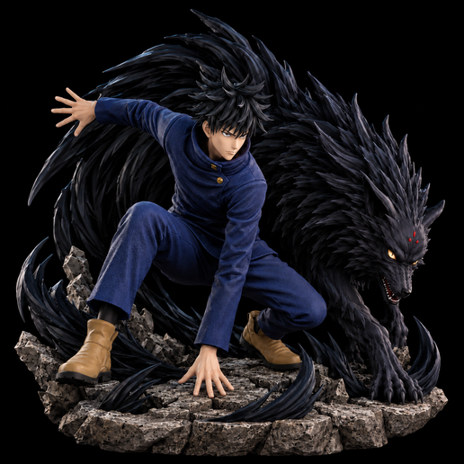 Megumi Fushiguro & Divine Dog – Jujutsu Kaisen