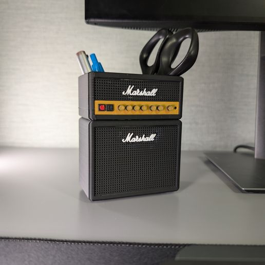 Marshall Amplifier Inspired Pen Holder