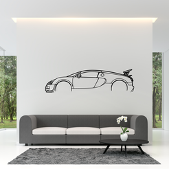 Bugatti-Veyron-Super-Sport-4.png Bugatti Veyron Super Sport 2D Art/ Silhouette
