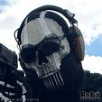 GHOST MASK MW2 SIMON RILEY - CALL OF DUTY - MODERN WARFARE - 3 - WARZONE - COSPLAY