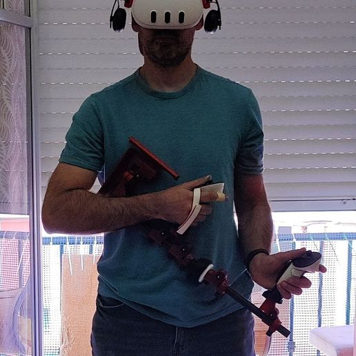 🕹️ MOD3D Tonfa Tonfa gunstock for Mamut VR accessories and custom ...