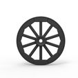 4.jpg 3D file Diecast Wagon wheel・Template to download and 3D print