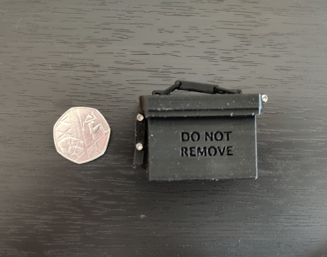 Geocaching Micro Ammo Can Box Mini Munitionskiste Metall Militär Kiste Geocache 