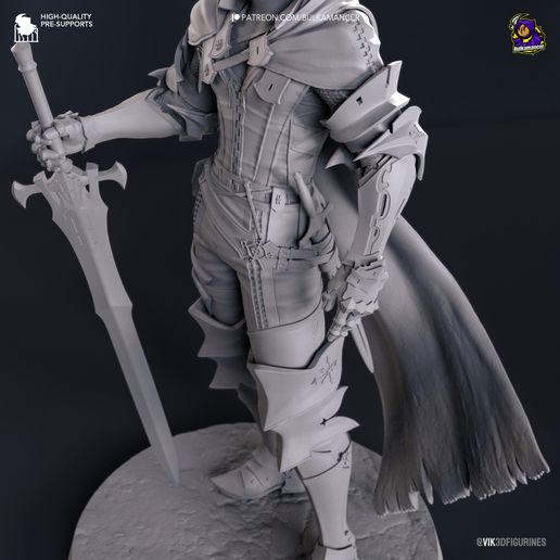 🗡️ Clive Rosfield | Final Fantasy XVI | 256mm・ 3D File for 3D