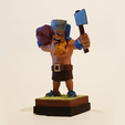 Novo-Projeto-100.png Lumberjack - Clash Royale / Clash Of Clan / Supercell / Viking