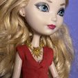 IMG_6840.jpeg Ever After High custom basic Ramona Badwolf doll accessories set