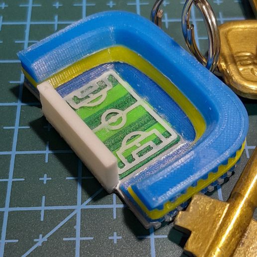 🔵🟡LLAVERO BOMBONERA🟡🔵 | V1 3D model