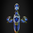 Symmetra_Gun_3.png STL-Datei Overwatch 2 Symmetra-Waffe für Cosplay・Design für den 3D-Druck zum Herunterladen