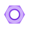 Parametric_Nut_M10.stl Porcas métricas imprimíveis - DIN 934