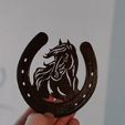 P_20180402_183339_vHDR_On.jpg Archivo STL Bajo el cristal de la herradura / Posavasos de la herradura・Diseño imprimible en 3D para descargar
