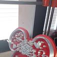 Snapchat-2013037517.jpg Disney Tier Tray Mickey Head Decor with Stand