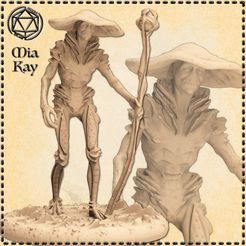 myconid-druid.jpg STL file Myconid Druid・3D printable design to download