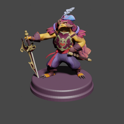 Pic1.png Pangolier Printable from Dota2 3D print model