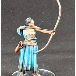 A.png Fichier STL gratuit 1-54 - Archer humain 1・Modèle pour impression 3D à télécharger