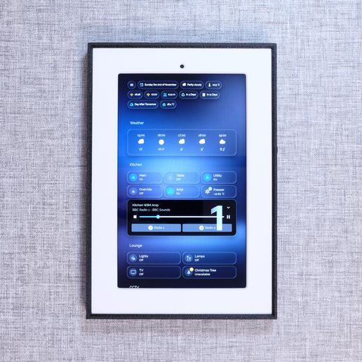 HONOR Pad X7 (2025) Picture Frame Wall Mount - 3D model önizlemesi