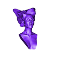 Angel OBJ.obj Archivo STL gratuito Dama de ángel con pelo de alas・Objeto para descargar e imprimir en 3D