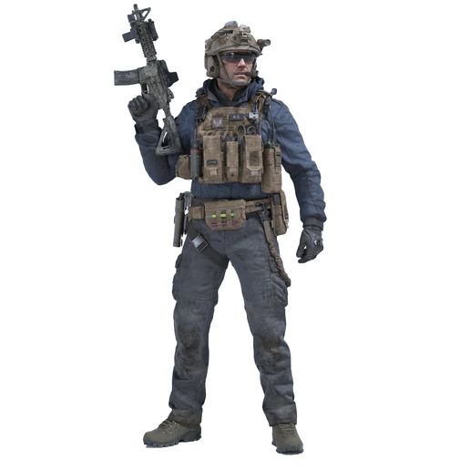 Shadow Unit - Tactical Operator 04 3D model