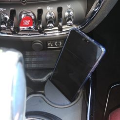 IMG_20180908_123512_resized_20180908_124127406.jpg Mobile Phone Bottleholder Mount for Mini Cooper vehicles