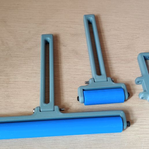 Fiber Glassing Epoxy Rollers - 3D model önizlemesi