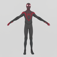 Renders0002.png Spiderman Miles Morales Spiderverse Textured Lowpoly