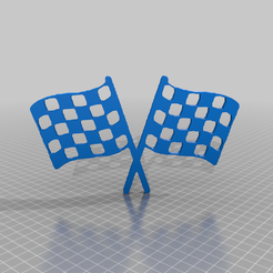 flagrace.png Archivo STL gratis bandera de carreras・Modelo imprimible en 3D para descargar