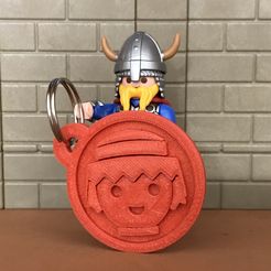 IMG_6484.jpg Файл STL БРЕЛОК ДЛЯ КЛЮЧЕЙ PLAYMOCUSTOM・Дизайн 3D принтера для загрузки