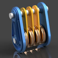 Pulley-v5.png STL file Pulley 8T・3D print object to download, mandrk