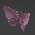 Butterfly1.png Wearable butterfly venice mask
