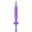 Skyrim_Imperial_Sword (Cut 2).stl The elder scrolls: Skyrim weapons - Imperial Sword
