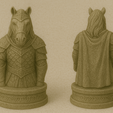Lado-da-Luz-Cavalos.png The Lord o The Rings Chess - Set Full The Light and Dark Side
