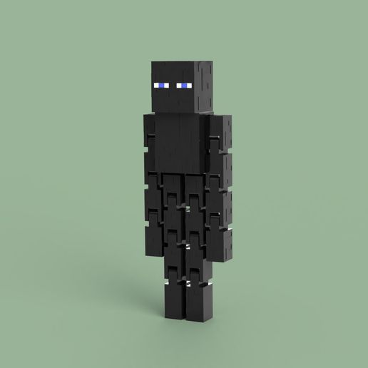 Render-enderman-1.jpg MINECRAFT ENDERMAN FLEXI DRUCK IN PLATZ HALLOWEEN