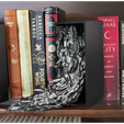 1107-6.png Lightning Dragon Emerging Book Nook