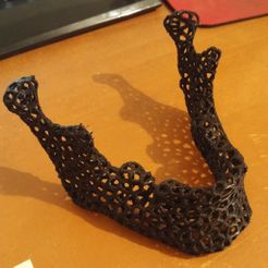20171016_185945.jpg Файл STL ДЕРЖАТЕЛЬ ДЛЯ КАРТ VORONOI MANDIBLE (4 ОСНОВЫ) ГОТОВЫЙ К ПЕЧАТИ・Дизайн 3D принтера для загрузки