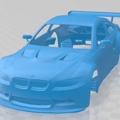 BMW-E92-GT2-1.jpg Fichier 3D BMW E92 GT2 Carrosserie imprimable・Modèle pour imprimante 3D à télécharger, hora80