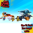 httyd.png How To Train Your Dragon Mini Pack MultiColor Flexis