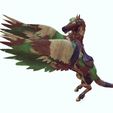 QZ.jpg HORSE HORSE PEGASUS HORSE DOWNLOAD Pegasus 3d model animated for blender-fbx-unity-maya-unreal-c4d-3ds max - 3D printing HORSE HORSE PEGASUS MILITARY MILITARY