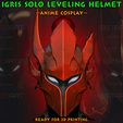 01.jpg Igris Helmet (With Hair base) - Solo Leveling Anime Cosplay