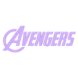 LOGO.stl Letters and Numbers AVENGERS / LOS VENGADORES VENGADORES Letters and Numbers | Logo