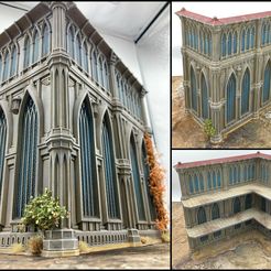 Bild9.jpg STL file Tabletop Terrain Gothik Ruin / Building・Design to download and 3D print