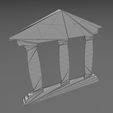 wf1.jpg Roman pillars Parthenon alter relief 3D print model