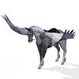 0000HO.jpg HORSE - PEGASUS - HORSE - DOWNLOAD Pegasus horse 3d model - animated for blender-fbx-unity-maya-unreal-c4d-3ds max - 3D printing HORSE HORSE PEGASUS