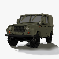untitled00.png Fichier STL gratuit UAZ 469・Design pour impression 3D à télécharger