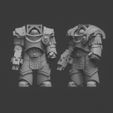whole.jpg Файл 3D UPSCALED Chubbafragger armor・Дизайн 3D принтера для загрузки, Fummelfinger