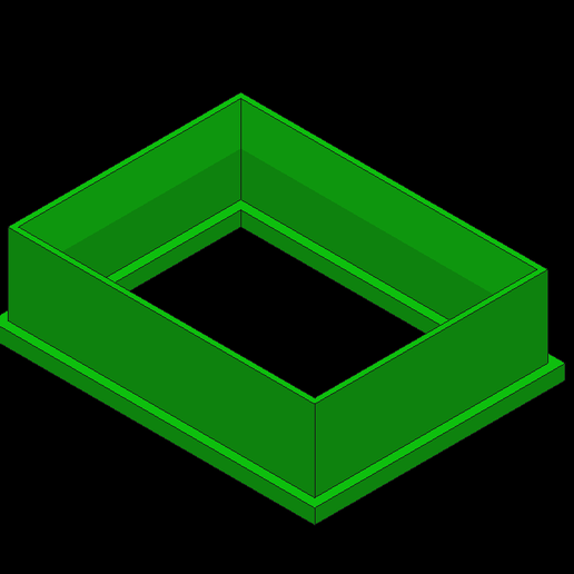Download STL file cookie cutter rectangle set 1-7cm • 3D printer ...