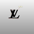 LV-Key.png Louis Vuitton Logo Keychain (Schlüsselanhänger)