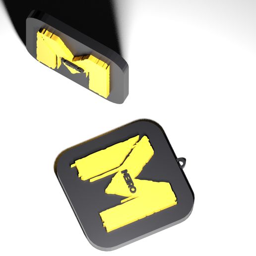 🚇 METRO logo & keychain・ STL File for ・Cults